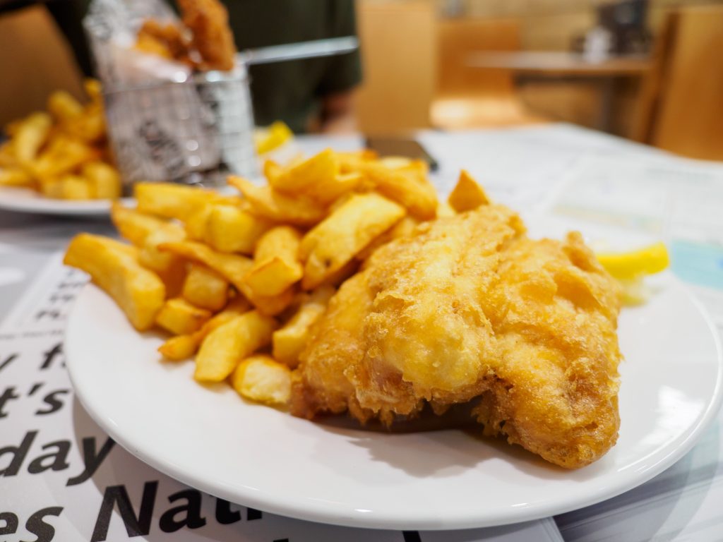 Fish and Chips in Weymouth