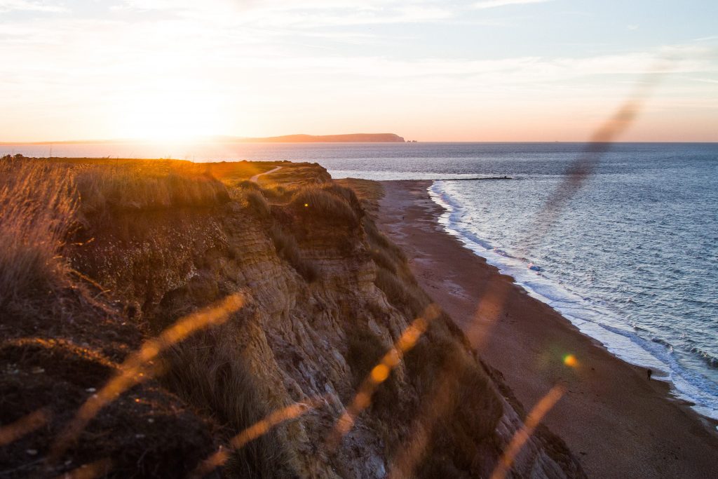 Dorset coast walks Hengistbury Head