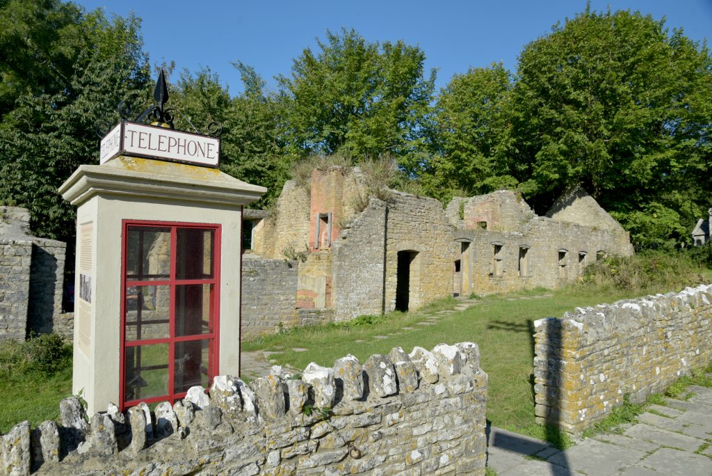 Abandoned village at Tyneham Dorset