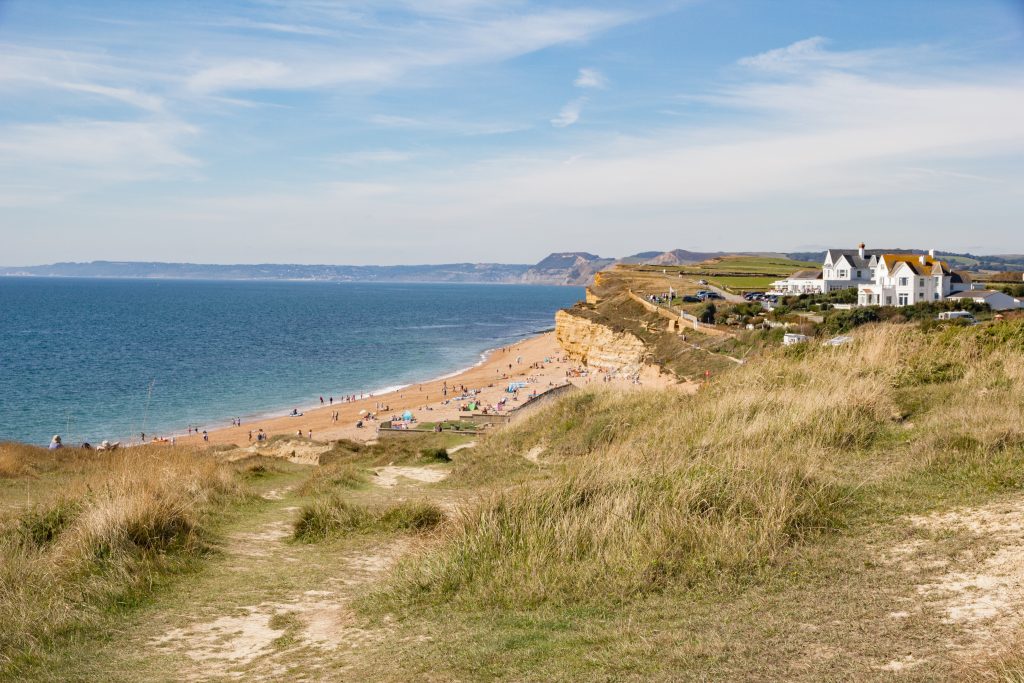 Burton Bradstock Village near Birport Dorset