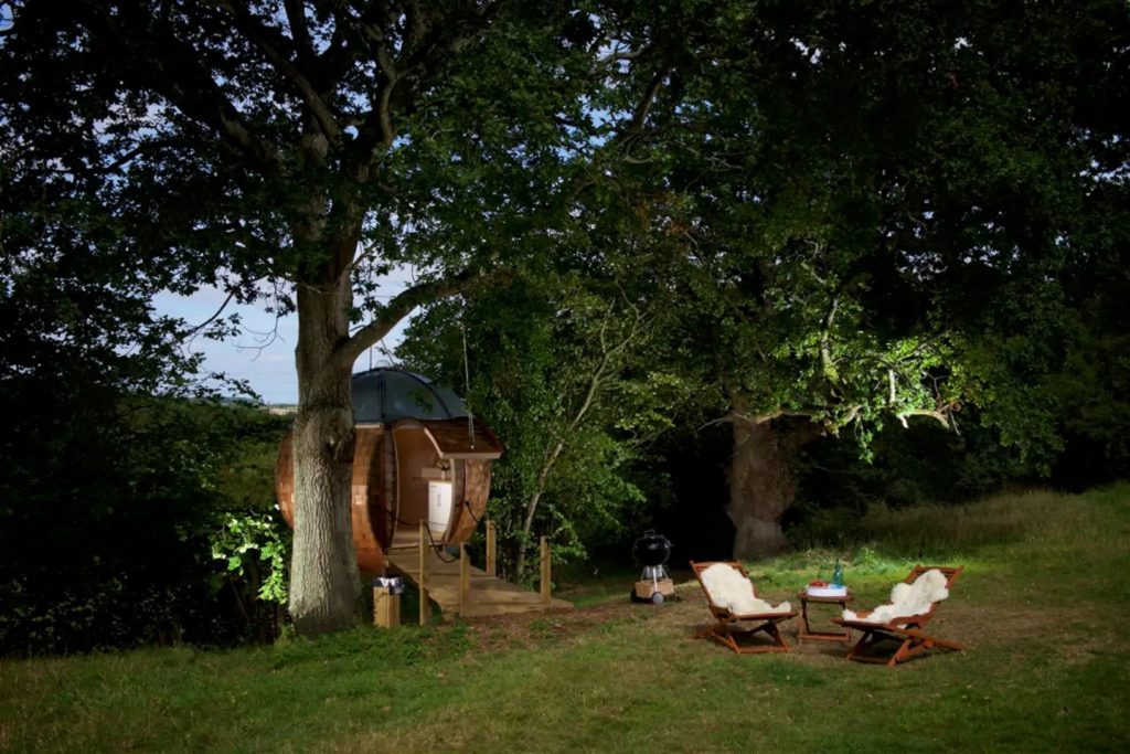 Floating Tree Sphere - Unique Dorset Airbnb