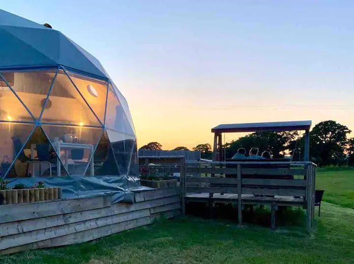 Geodome Glamping Dorset