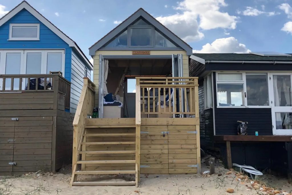 Tearaway Beach Hut Mudeford Bournemouth