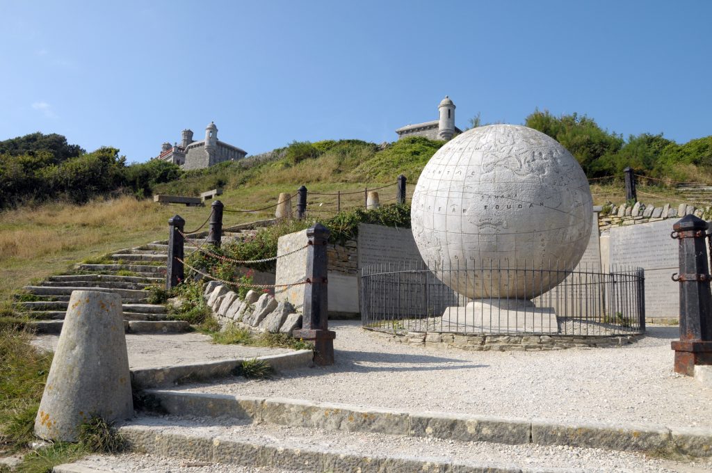 Castles in Dorset - Durlston Globe and Country Park