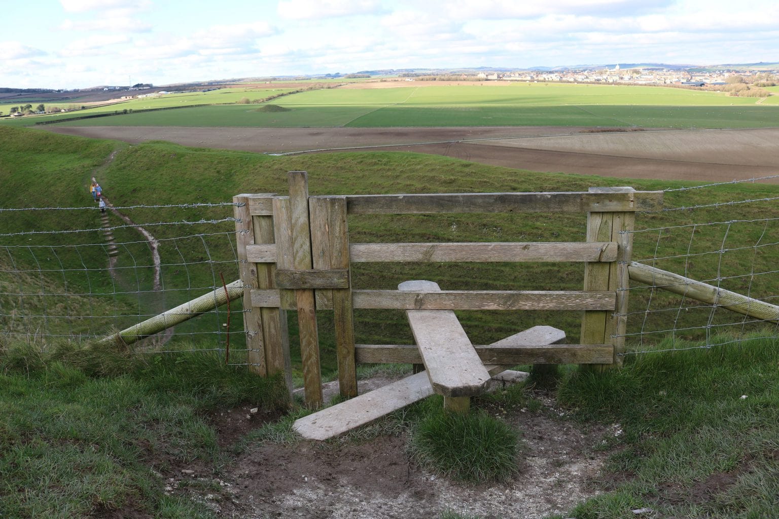 Maiden Castle Walk 5 Mile Circular from Poundbury