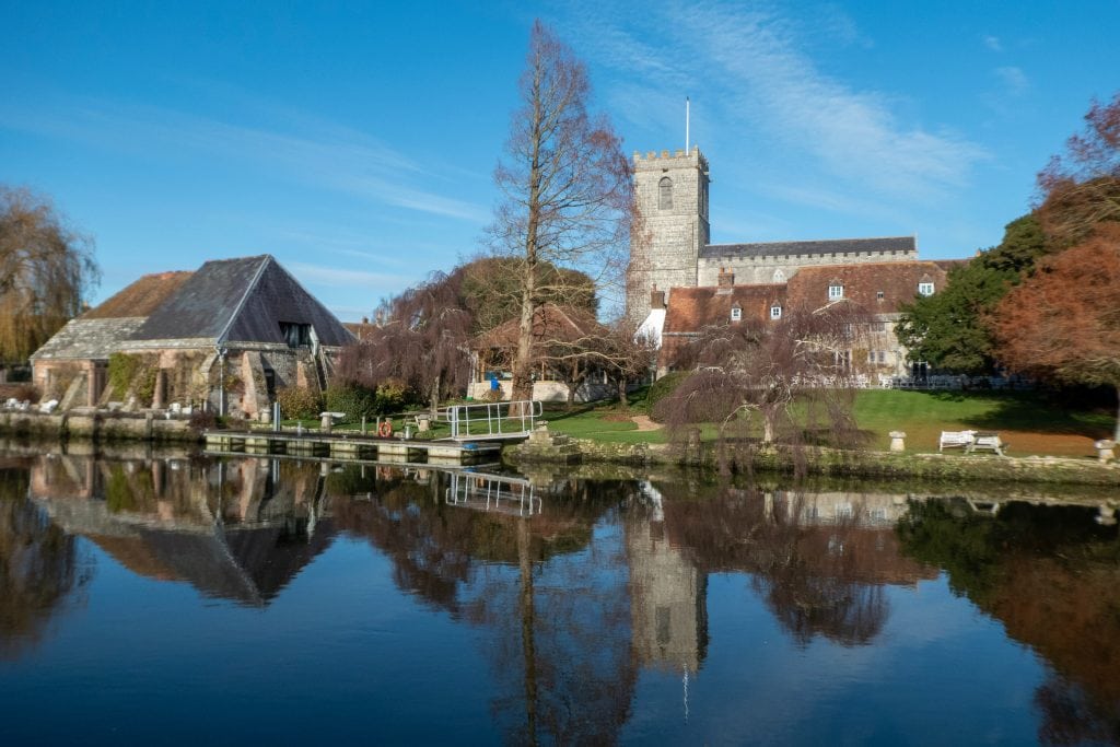 River Frome at Wareham