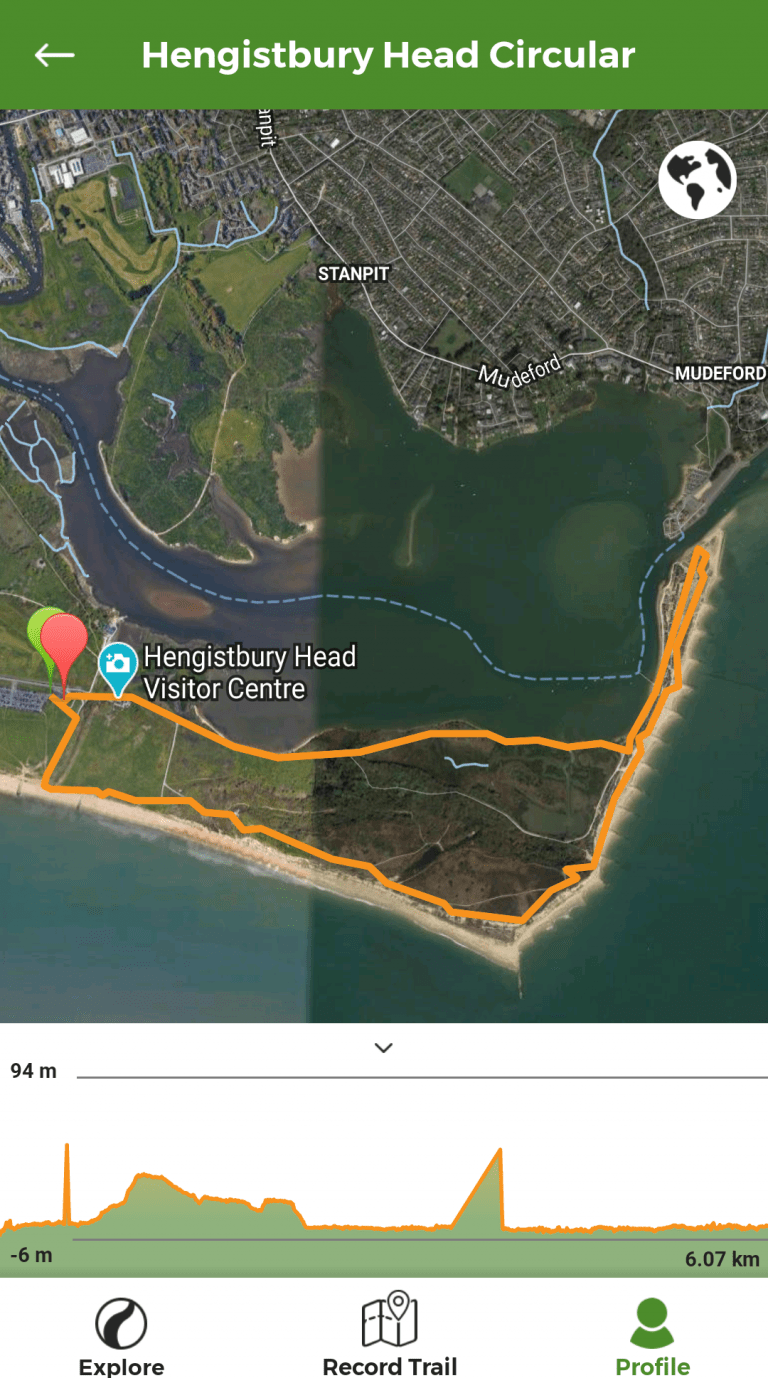 Hengistbury Head Walk 3.7 Mile Easy Circular