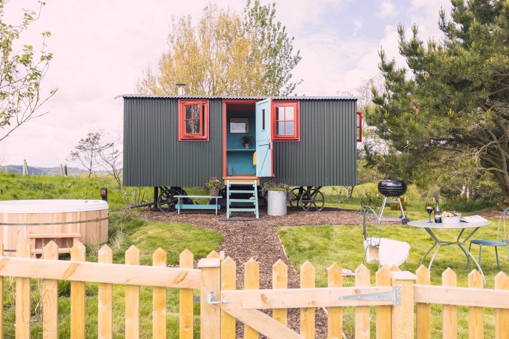 Toby's Hut Shepherds Hut Glamping Dorset