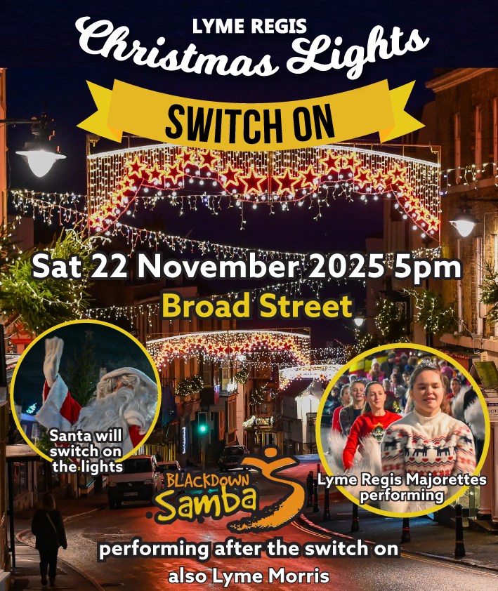 Poster for Lyme Regis Christmas Lights Switch On